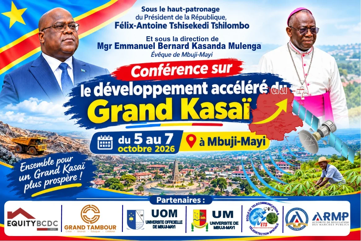 Mbuji-Mayi : le Grand Tambour participe à la réflexion sur le développement accéléré du Grand Kasaï